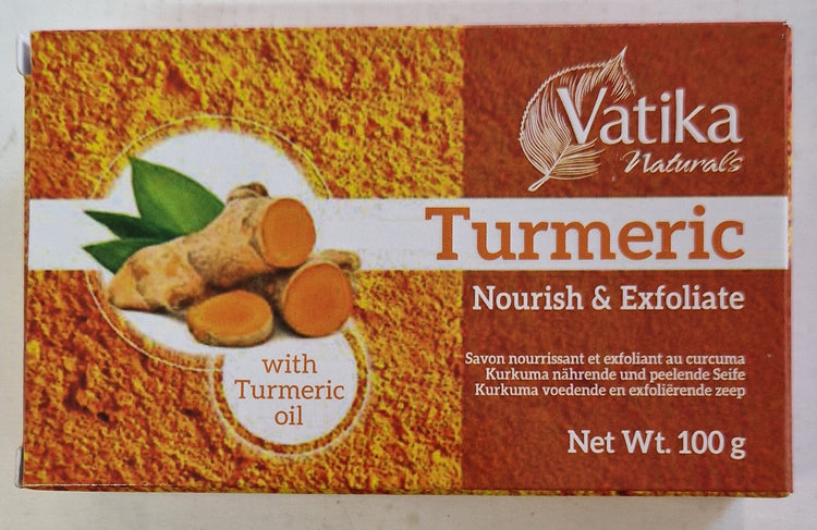 Vatika Turmeric ( Nourish & Exfoliate) Soap -100g