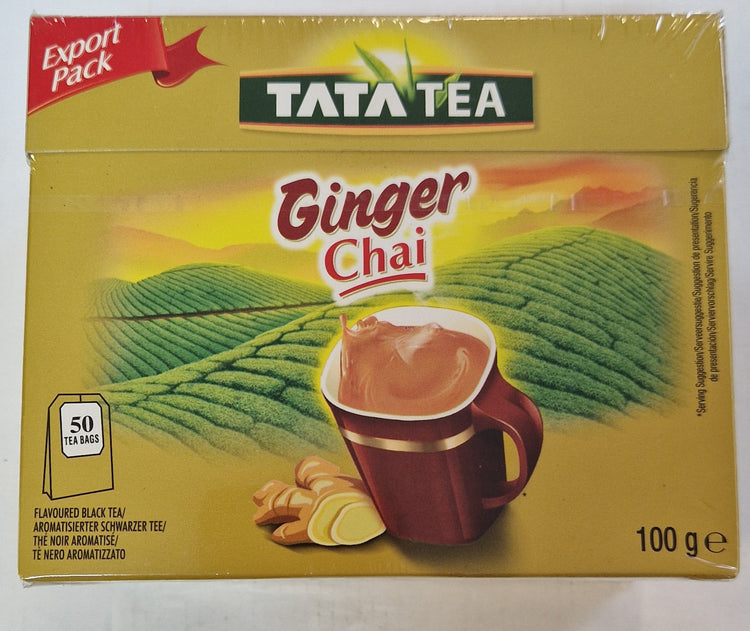 Tata Tea Ginger Tea Bags - 100g ( 50 Tea Bags )