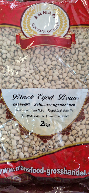 Annam Black Eye Beans - 2kg