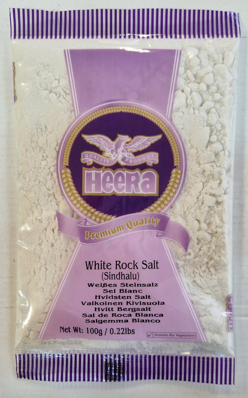 Heera White Rock Salt (Sindhalu) - 100g