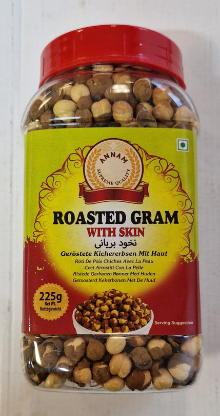 Annam Roasted Chana With Skin - 225g