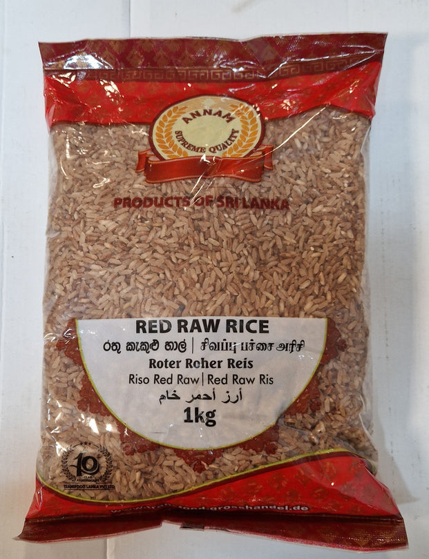 Annam Red Raw Rice - 1kg