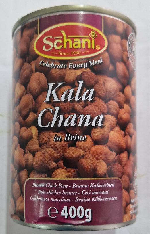 Schani Boiled Kala Chana Tin - 400g