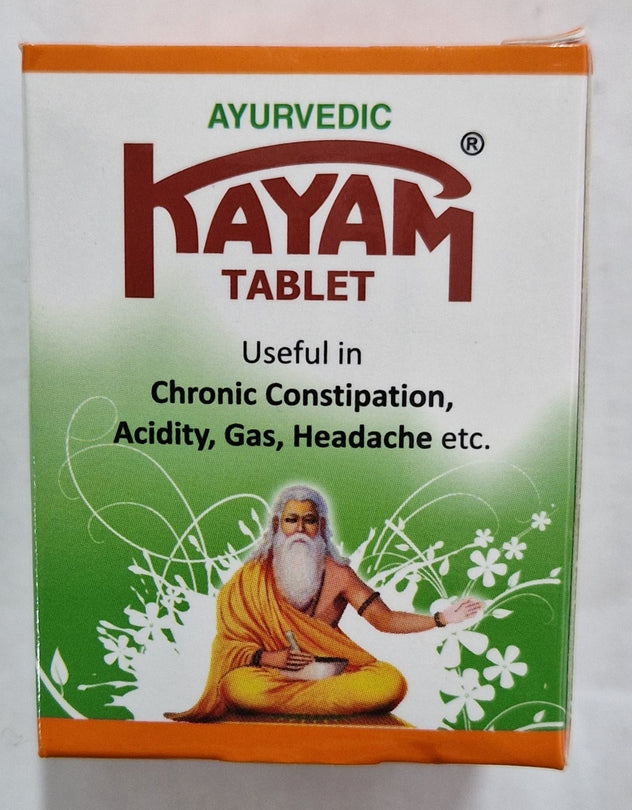 Kayam Ayurvedic Tablet - 30 Tablets