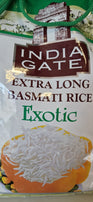 India Gate Exotic Extra Long Basmati Rice - 5kg